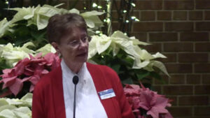 Pat Hendricks preaching at Nativity Lutheran Church