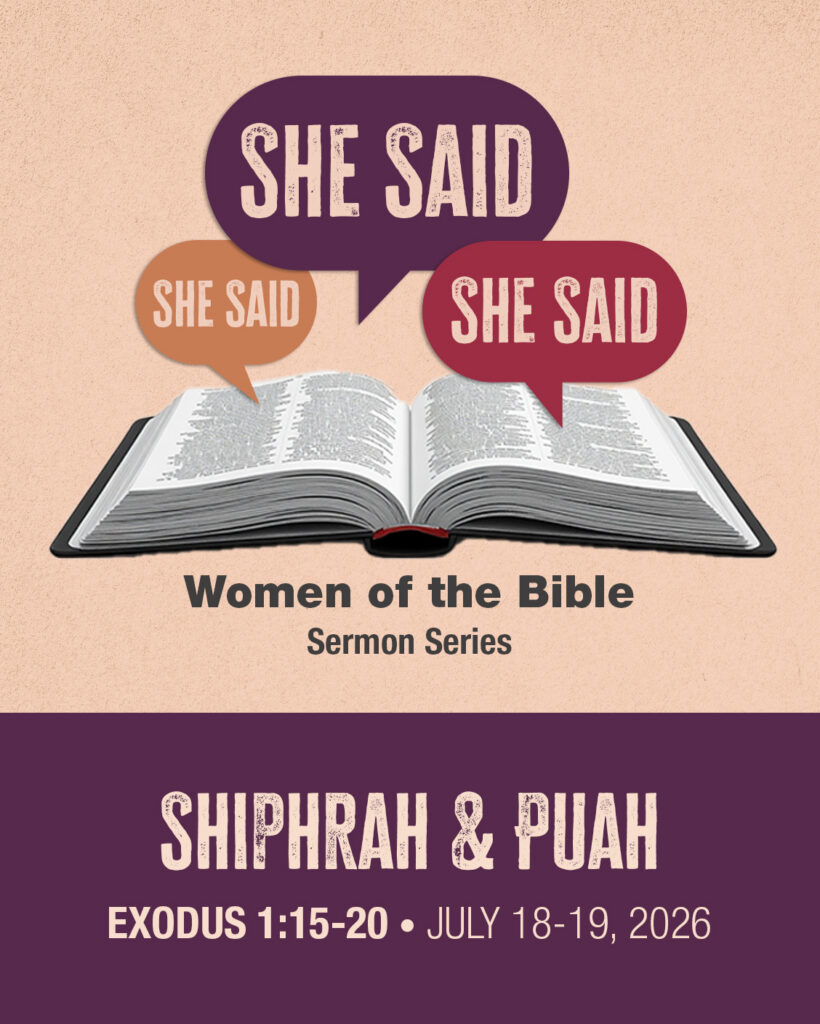 Shiphrah and Puah – Exodus 1:15-20