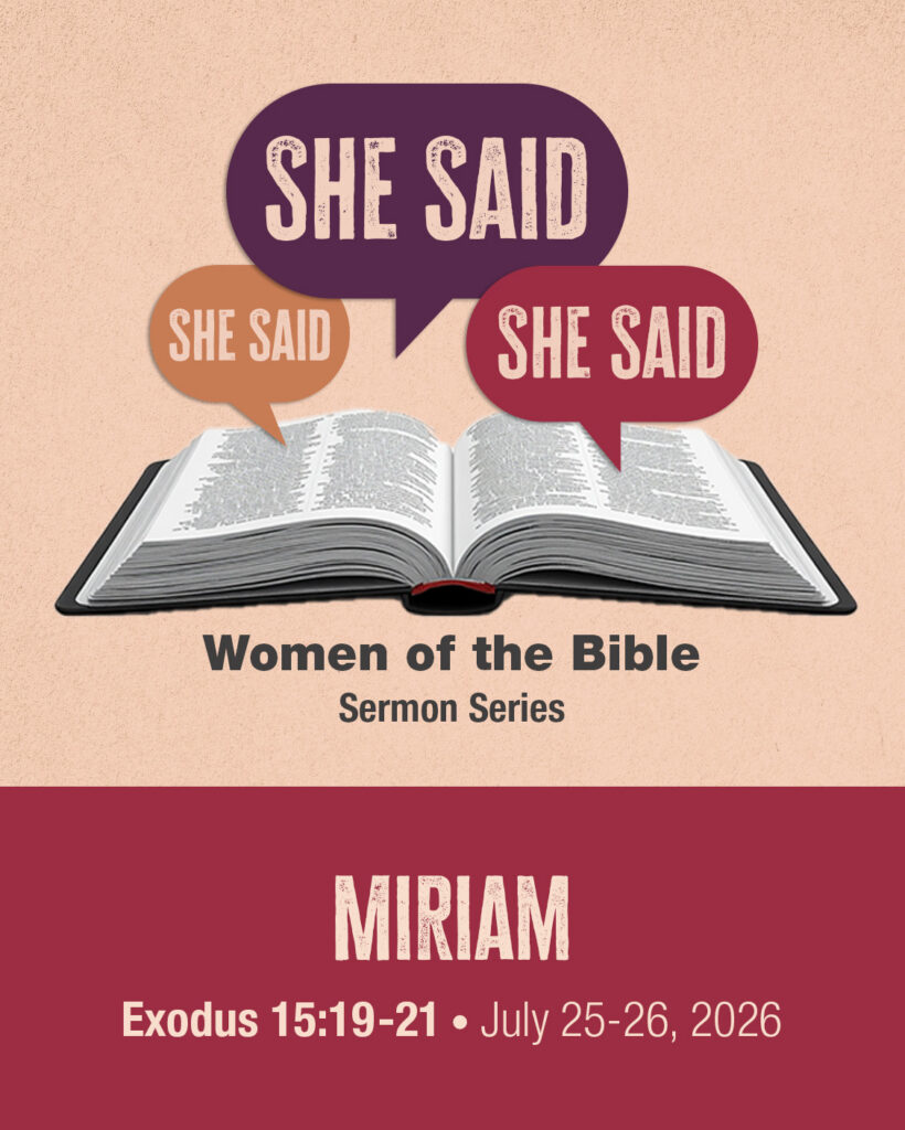 Miriam – Exodus 15:19-21