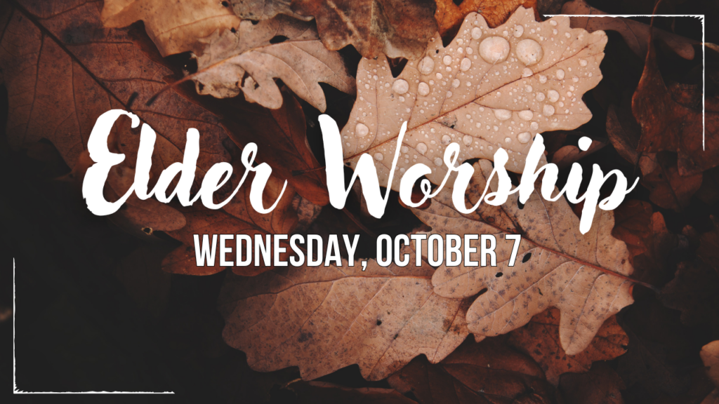 Save the Date: Autumn Elder Worship